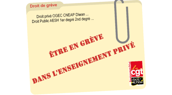 Cgt Enseignement Priv Cgt Ep