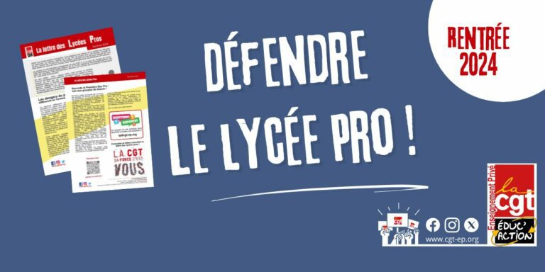 Lycée Pro Mixité des publics Questions réponses Réforme 2024